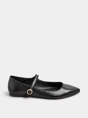 črna - Long Tall Sally Flat Point Mary Jane čevlji - Slika 1 iz 5