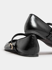 črna - Long Tall Sally Flat Point Mary Jane čevlji - Slika 3 iz 5