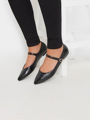 črna - Long Tall Sally Flat Point Mary Jane čevlji - Slika 5 iz 5