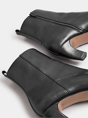 Preto - Long Tall Sally Mid Heel Ankle Boots - Imagem 4 de 5