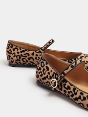 Long Tall Sally Brown Flat Point Mary Jane Shoes - Image 5 of 5