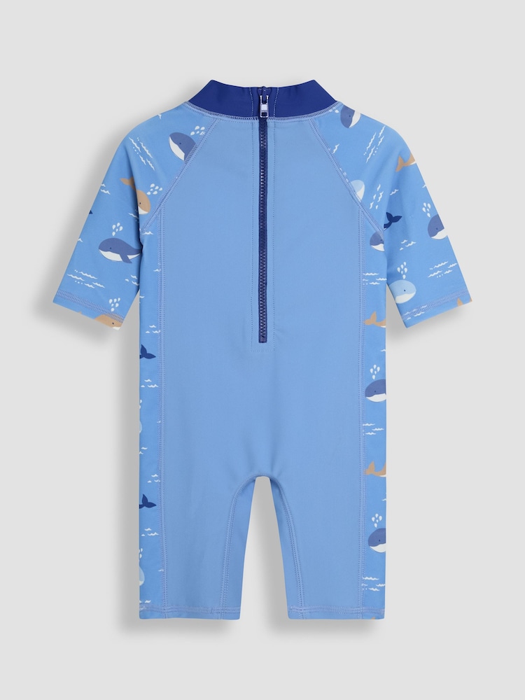 JoJo Maman Bébé Blue Sun Protection Suit - Image 2 of 3