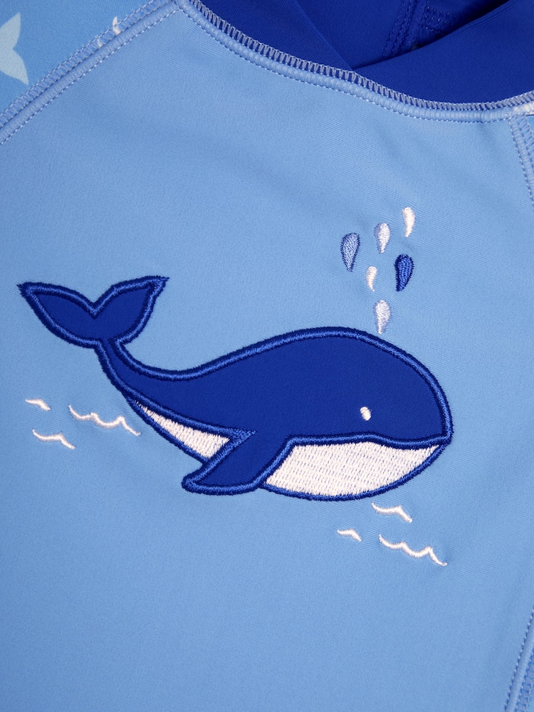 JoJo Maman Bébé Blue Sun Protection Suit - Image 3 of 3