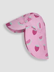 JoJo Maman Bébé Strawberry Sun Protection Hat - Imagen 1 de 3