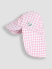 JoJo Maman Bébé Pink Peppa Pig Sun Protection Hat - Image 2 of 3