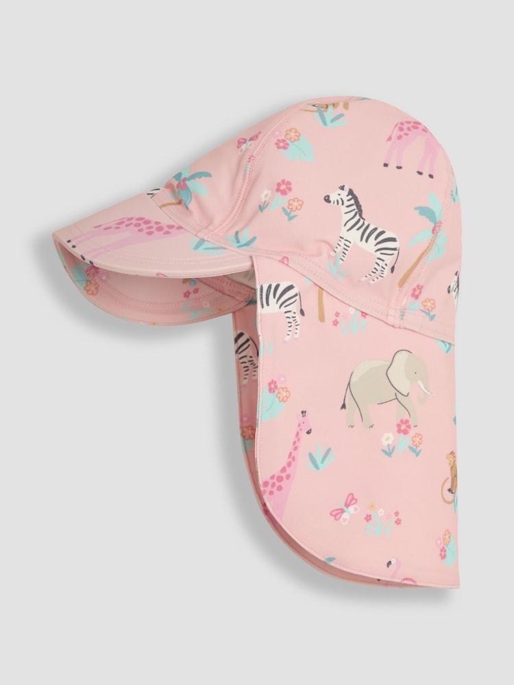 Safari rose - Chapeau de protection solaire JoJo Maman Bébé - Image 1 of 3