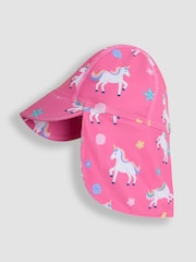 Chapeau de protection solaire JoJo Maman Bébé licorne - Image 1 de 3