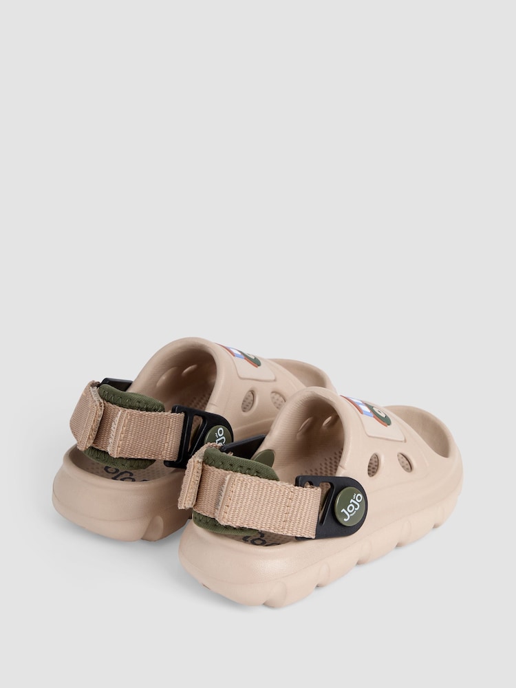 JoJo Maman Bébé Stone Slip-On Sandals - Image 2 of 4