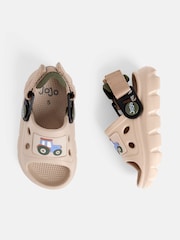 JoJo Maman Bébé Stone Slip-On Sandals - Image 3 of 4