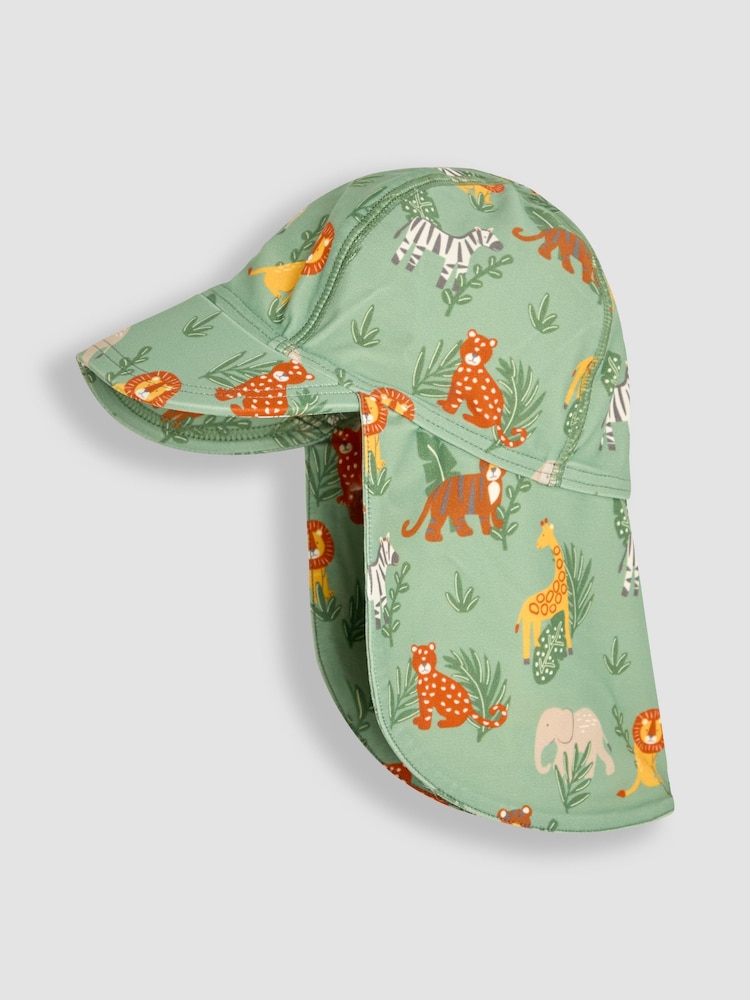 JoJo Maman Bébé Khaki Sun Protection Hat - Image 1 of 3