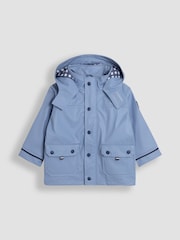JoJo Maman Bébé Blue Fishermans Jacket - Image 1 of 4