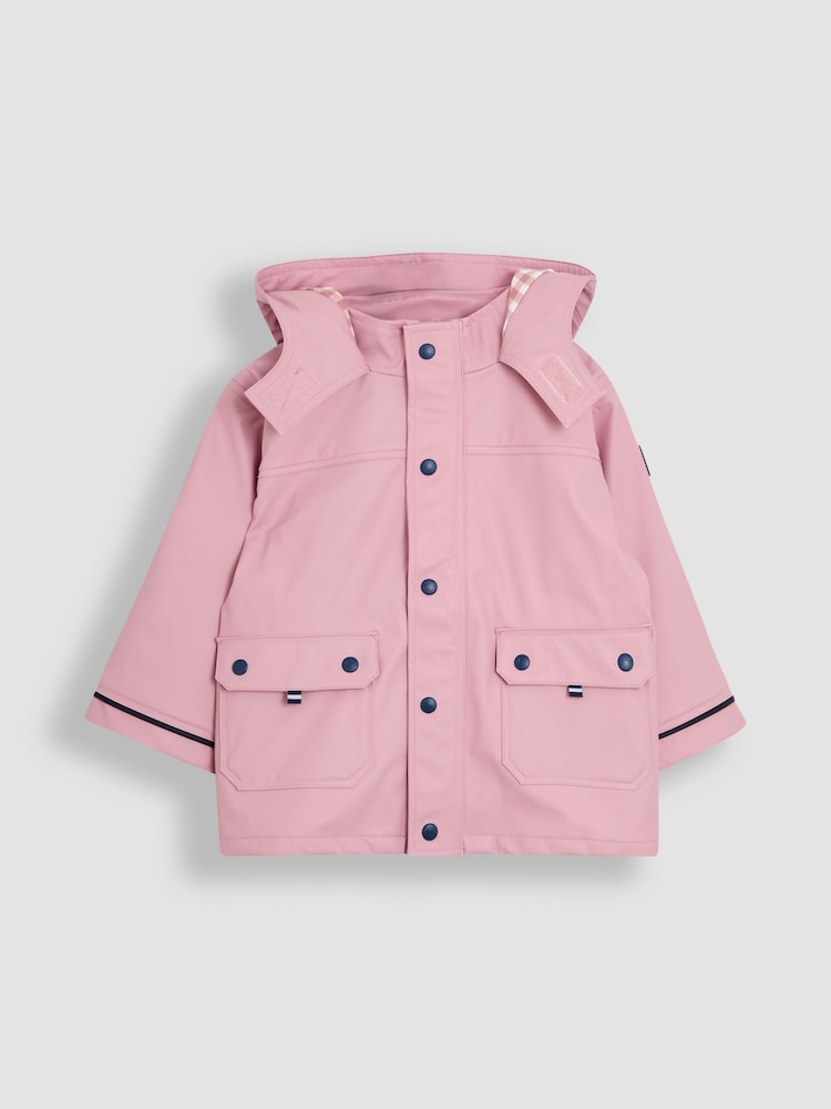 JoJo Maman Bébé Dusky Pink Fishermans Jacket - Image 1 of 3