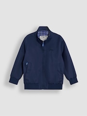 JoJo Maman Bébé Navy Cotton Jacket - Image 1 of 5