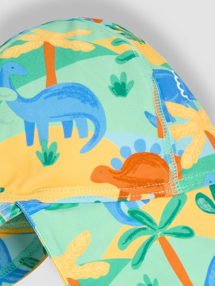 JoJo Maman Bébé Green Sun Protection Hat - Image 2 of 3