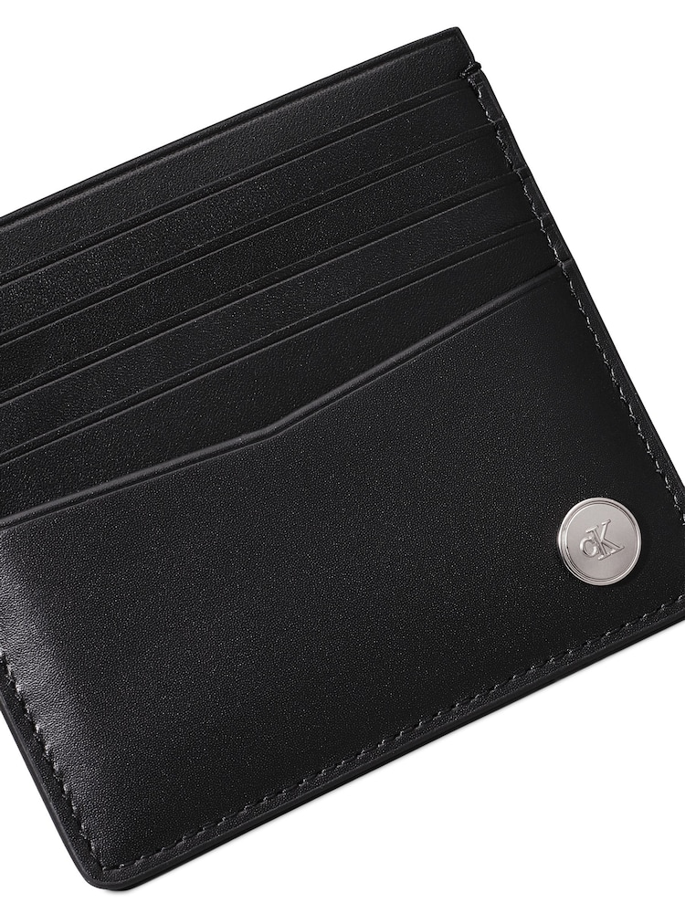 Calvin Klein Black Card Holder - Image 1 of 1 Calvin Klein Black Card Holder - Image 1 of 1