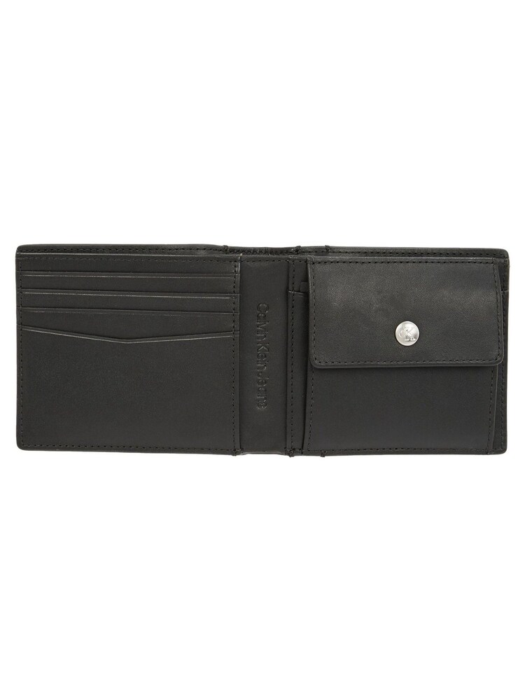 Calvin Klein Black Monogram Soft Bifold Wallet - Image 2 of 3