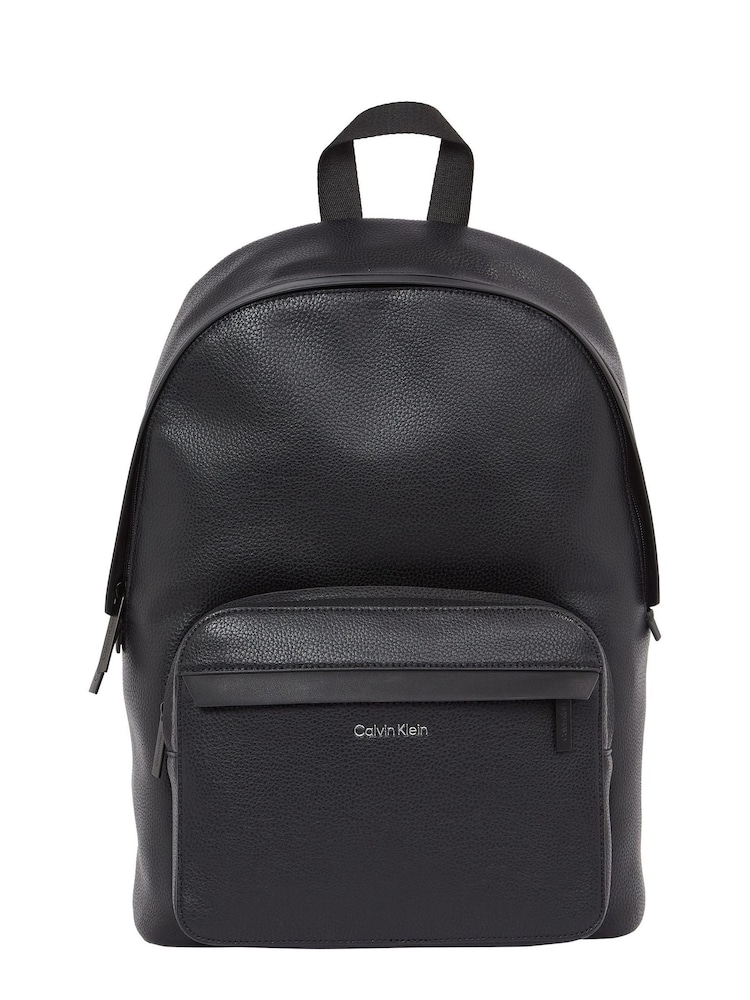 Calvin Klein Black Must Round Backpack - Image 1 of 5