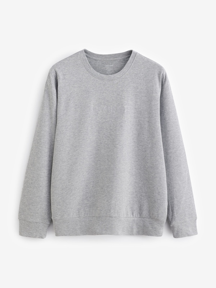Calvin Klein Grey Long Sleeved Sweatshirt - Image 1 of 2
