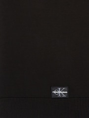 Calvin Klein Black Monogram Logo Patch Scarf - Image 3 of 4