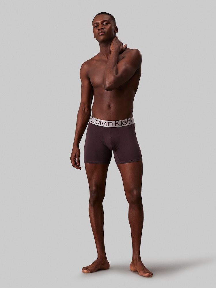 Calvin Klein Black Boxer Briefs 3 Pack - Image 2 of 4 Calvin Klein Black Boxer Briefs 3 Pack - Image 2 of 4