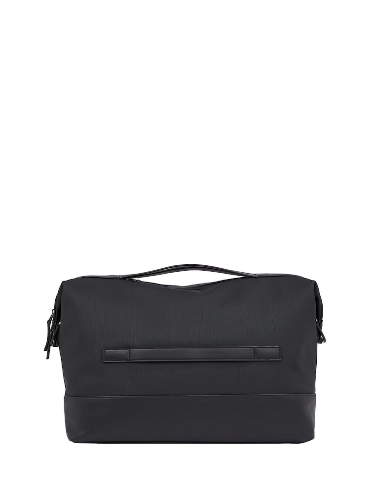 Calvin Klein Black Technical Weekender Bag - Image 2 of 4