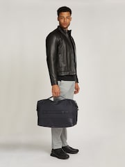 Calvin Klein Black Technical Weekender Bag - Image 3 of 4