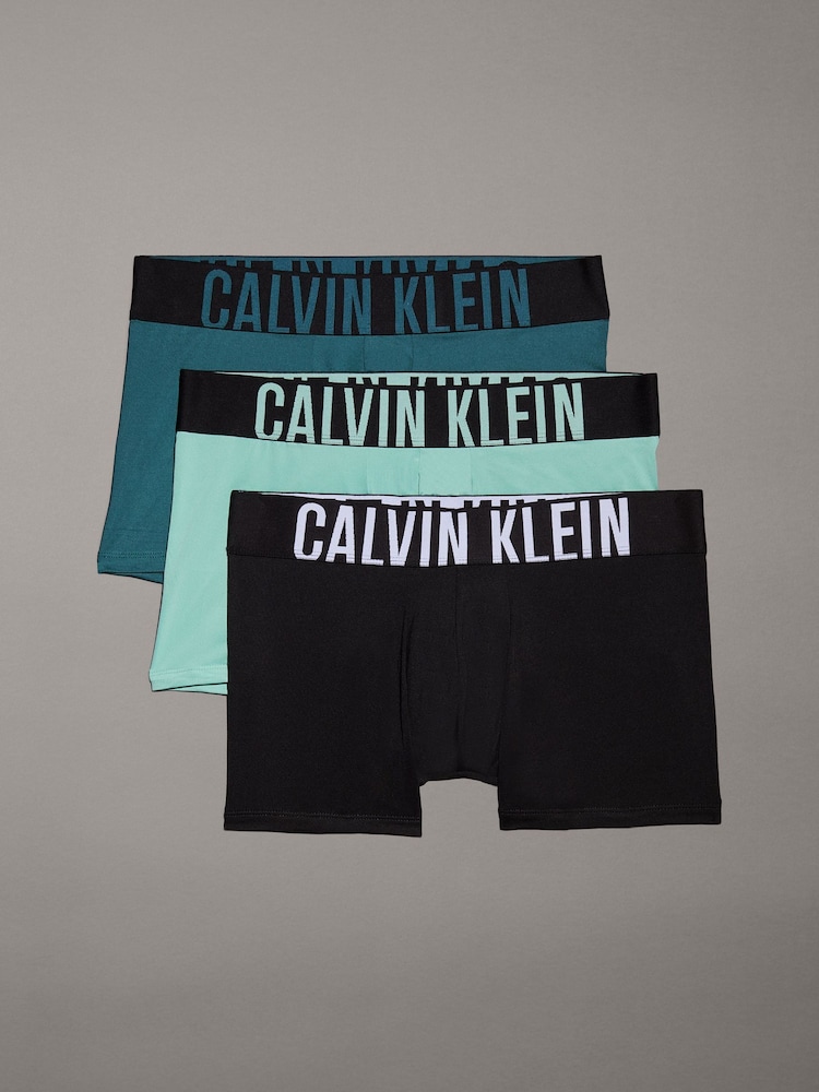 Calvin Klein Black Trunks 3 Pack - Image 1 of 5