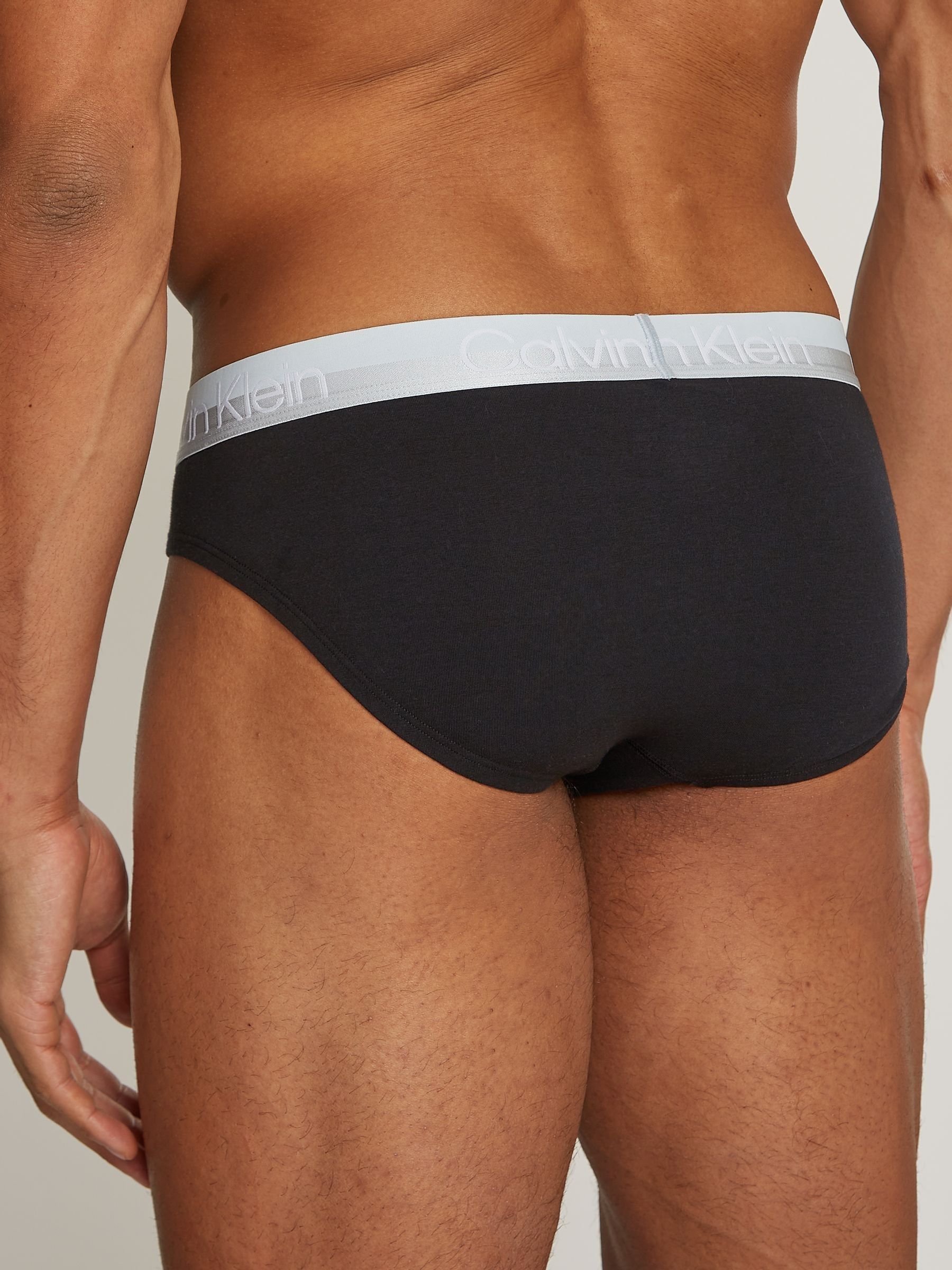 Buy Calvin Klein Black Blue Band 3 Pack Hipster Briefs 3 Pack from Next USA