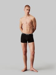 Calvin Klein Black Trunks 3 Pack - Image 2 of 4