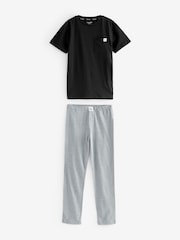 Calvin Klein Black Knit Pyjama Set - Image 5 of 5