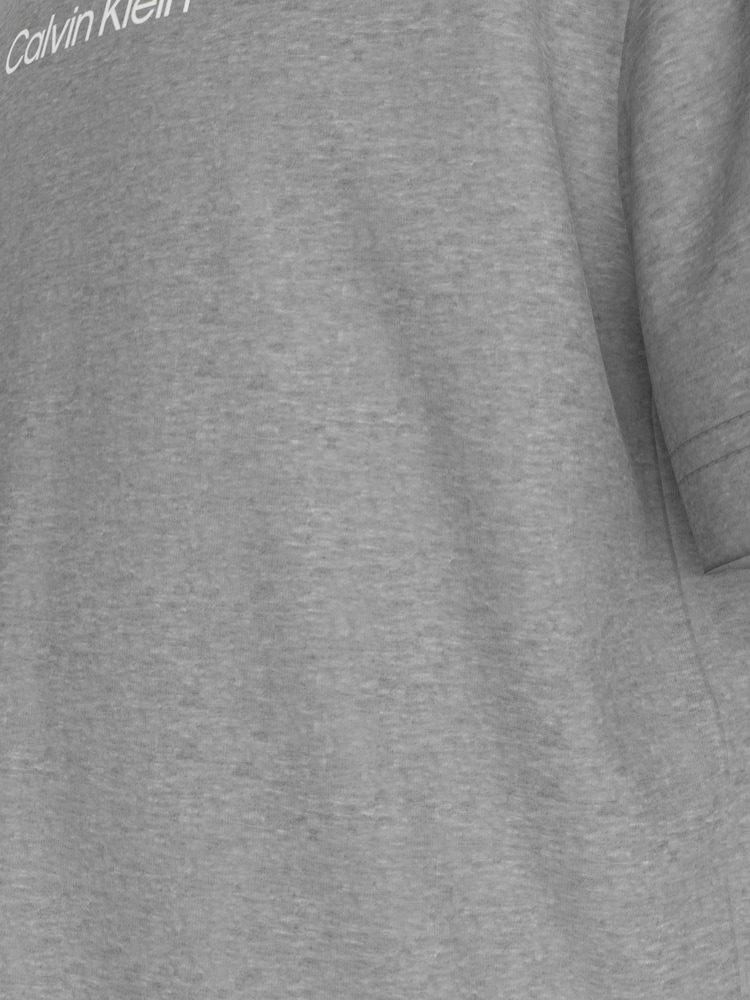 Calvin Klein Grey 100% Cotton T-Shirts 2 Pack - Image 4 of 4