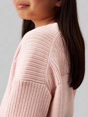 Calvin Klein Pink Monologo Jumper - Image 4 of 5