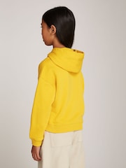 Calvin Klein Yellow City Graphic Hoodie - Image 2 of 6