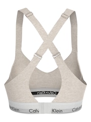 Calvin Klein Brown Modern Cotton Lift Bralette - Image 2 of 4
