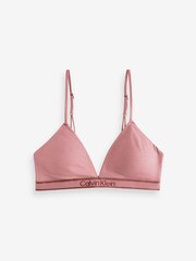Calvin Klein Pink Triangle Bra - Image 1 of 1