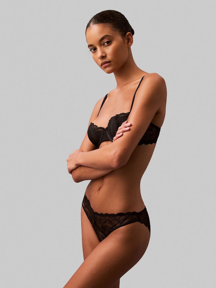 Calvin Klein Black Bikini Briefs - Image 1 of 6