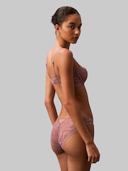 Calvin Klein Pink Bikini Briefs - Image 2 of 7