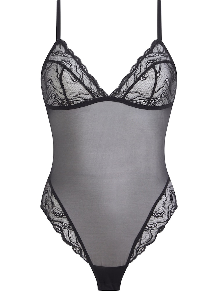 Calvin Klein Black Bodysuit - Image 1 of 2