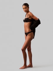 Calvin Klein Black Lightly Lined Balconette Bra With Instinct - Image 6 of 6