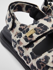 Barbour® International Leopard Print Sandals - Image 5 of 6