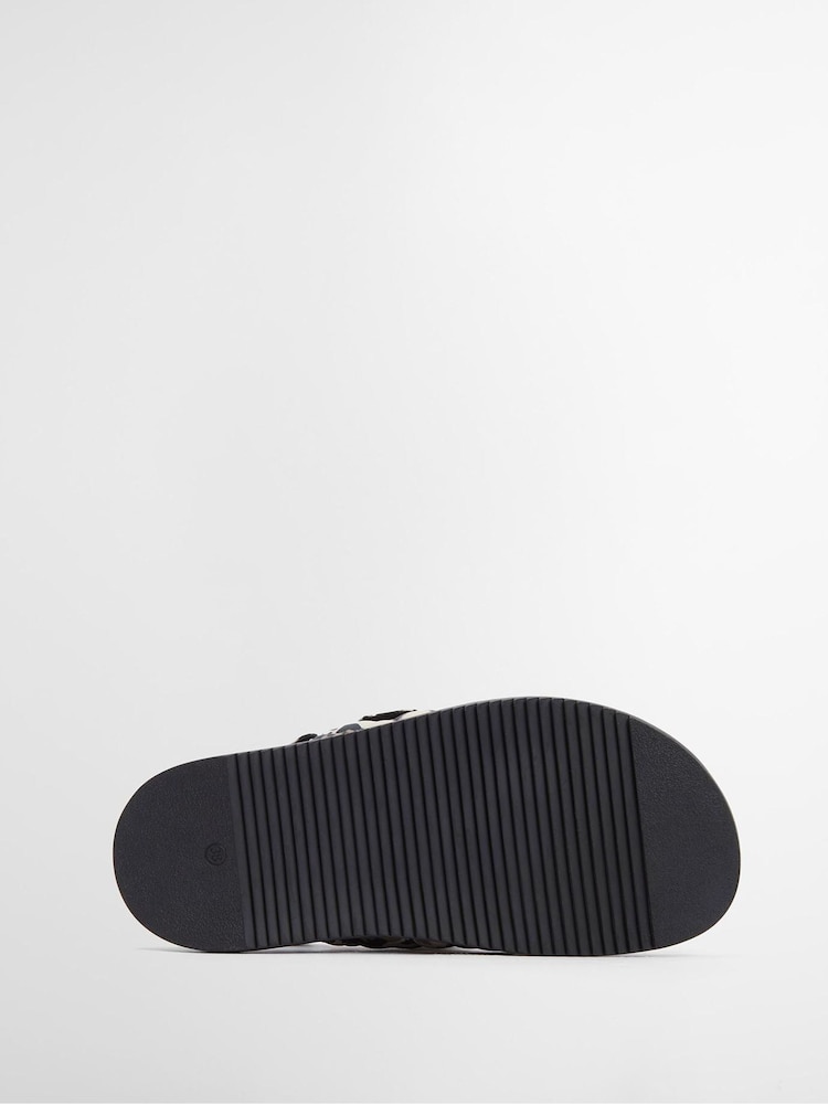 Barbour® International Leopard Print Sandals - Image 6 of 6