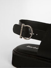 Barbour® Black Harewood Sandals - Image 5 of 6
