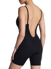 Spanx Black SPANXshape™ Suit Your Fancy Plunge Low-Back Mid-Thigh Bodysuit - Image 3 of 6