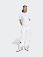 adidas White Z.N.E.T-Shirt - Image 3 of 6