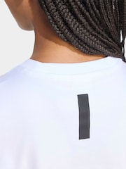adidas White Z.N.E.T-Shirt - Image 5 of 6