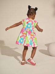 Rainbow Doodle Button Through Summer Dress (3mths-10yrs) - Image 2 of 8
