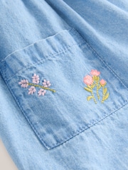 Denim Sleeveless Pocket Summer Dress (3mths-8yrs) - Image 7 of 8