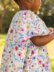 Pink/Blue Puff Ball Party Dress (3mths-8yrs) - Image 4 of 8