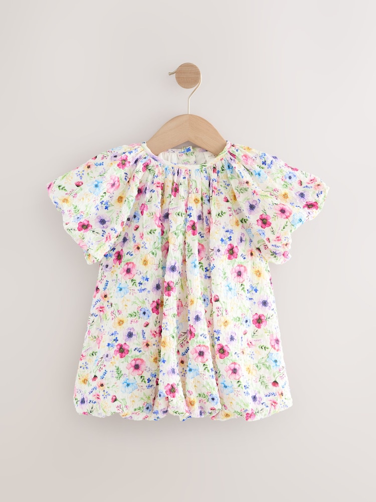 Pink/Blue Puff Ball Party Dress (3mths-8yrs) - Image 5 of 8