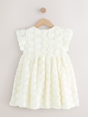 Ivory 3D Floral Occasion Dress (3mths-8yrs) - Image 5 of 7